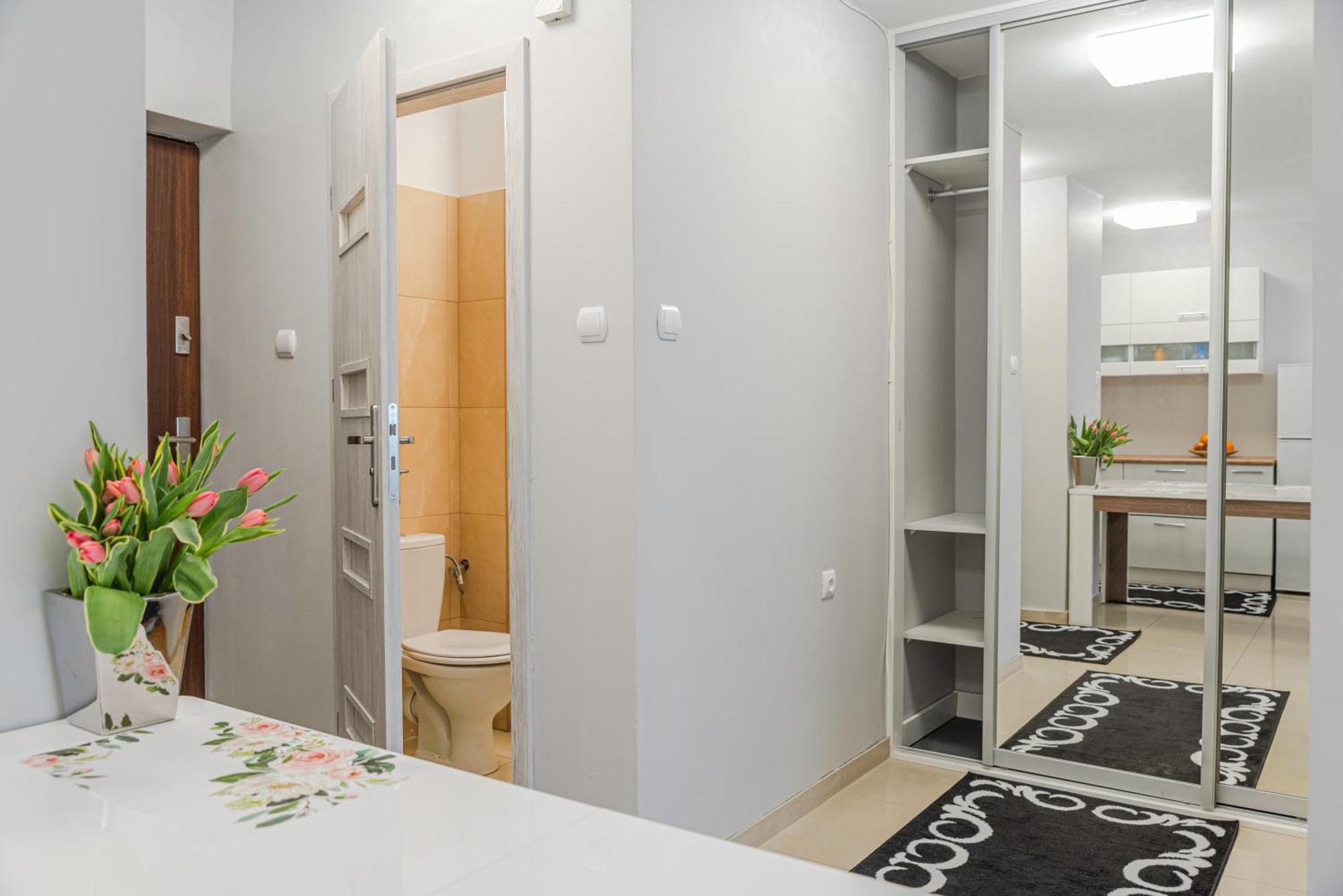Comfy Flat In The City Center. Great View. Warschau Exterior foto